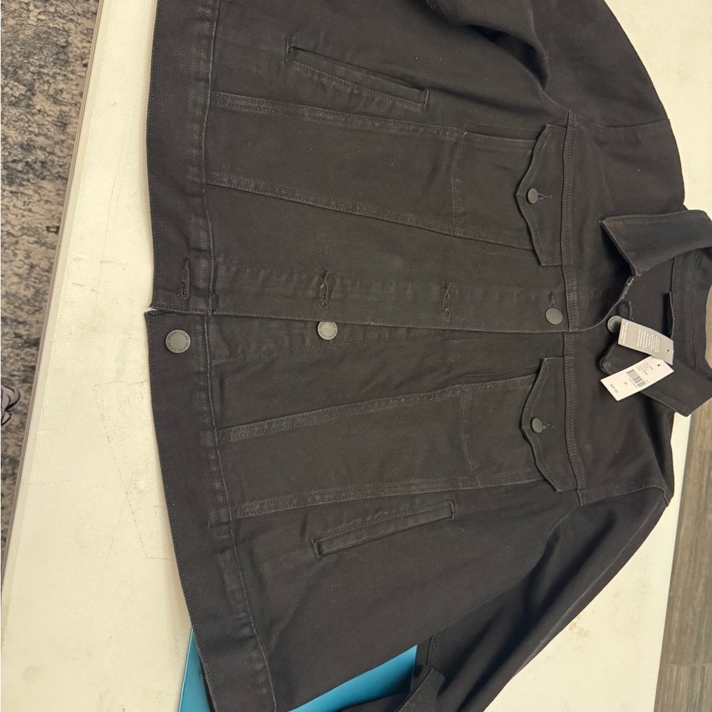 Lane Bryant Black Jean Jacket